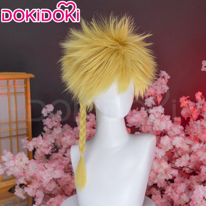 【Ready For Ship】DokiDoki Anime Manga Hell's Paradise: Jigokuraku Cosplay Aza Chobei Wig Short Blonde Hair