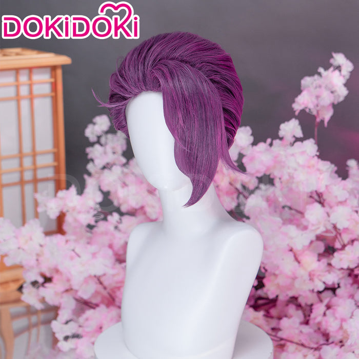 【Ready For Ship】DokiDoki Anime Manga Hell's Paradise: Jigokuraku Cosplay Rien Wig Short Violet Hair