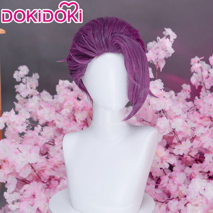 【Ready For Ship】DokiDoki Anime Manga Hell's Paradise: Jigokuraku Cosplay Rien Wig Short Violet Hair