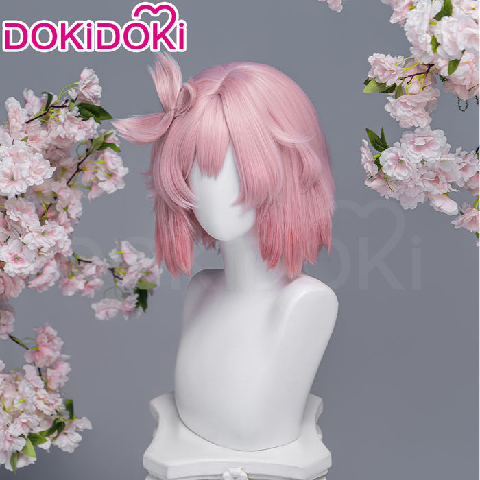 【Ready For Ship】DokiDoki Anime Manga Hell's Paradise: Jigokuraku Cosplay Tao Fa Wig Short Straight Pink Hair Tao Hua