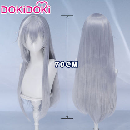 【Ready For Ship】DokiDoki Game Anime IDOLiSH7 Yuki Wig Long Straight Silver White Highlight Hair Yukito Orikasa Re:vale