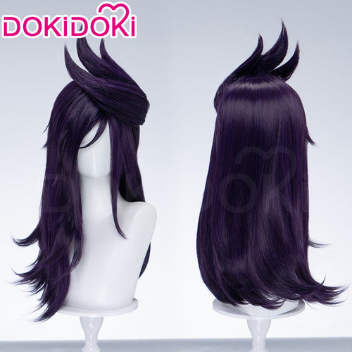 【Ready For Ship】DokiDoki Game Cosplay The Fallen Wig Long Purple Hair