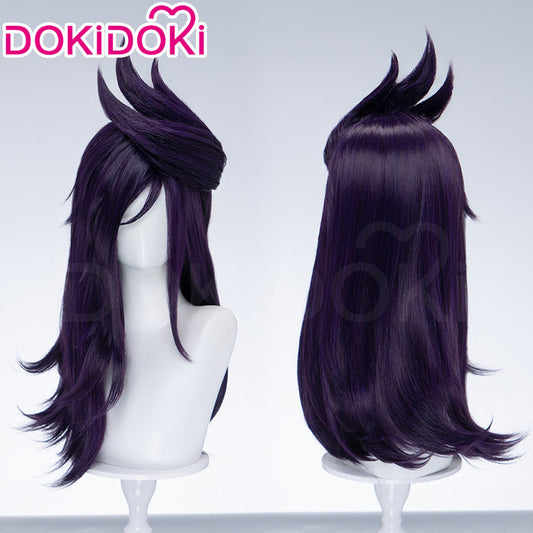 【Ready For Ship】DokiDoki Game Cosplay The Fallen Wig Long Purple Hair