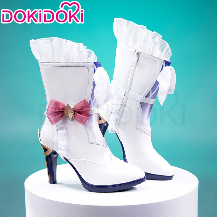 【Ready For Ship】DokiDoki Game Genshin Impact Cosplay Nicole Reeyn Shoes " N " Song of the Welkin Moon