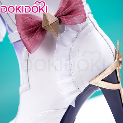【Ready For Ship】DokiDoki Game Genshin Impact Cosplay Nicole Reeyn Shoes " N " Song of the Welkin Moon