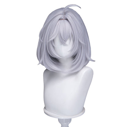 【Ready For Ship】DokiDoki Game Neverness to Everness Cosplay Esper Zero Female Wig Short Straight Grey Hair MC NTE