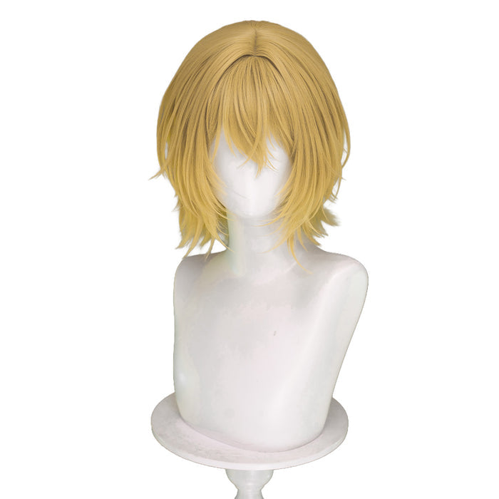 【Ready For Ship】DokiDoki Manga Anime Oshi no Ko Cosplay Hikaru Kamiki Wig Short Blonde Hair