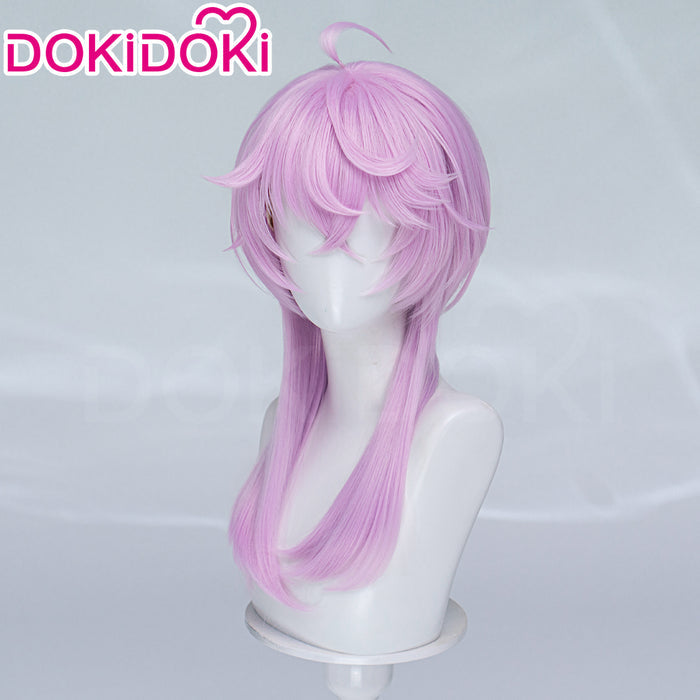 【Ready For Ship】DokiDoki Manga Anime Record of Ragnarok Cosplay Michel Nostradamus Wig Long Pink Hair