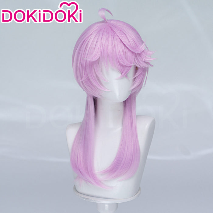 【Ready For Ship】DokiDoki Manga Anime Record of Ragnarok Cosplay Michel Nostradamus Wig Long Pink Hair