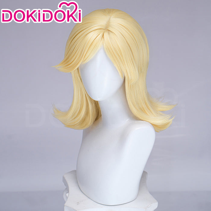 【Ready For Ship】DokiDoki Mange Anime Cosplay Wig Blonde Long Curly Hair
