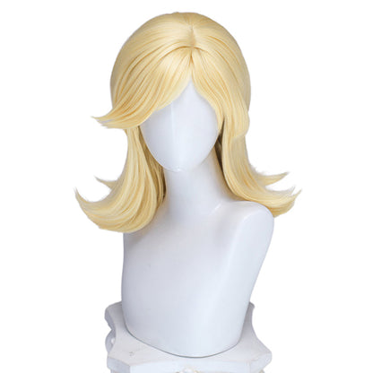 【Ready For Ship】DokiDoki Mange Anime Cosplay Wig Blonde Long Curly Hair