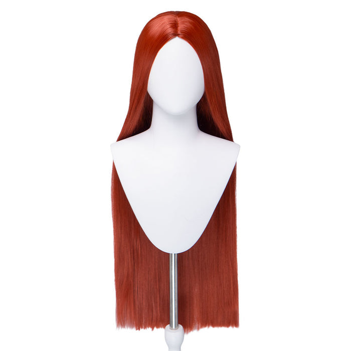 【Ready For Ship】DokiDoki Movie Cosplay Wig Long Straight Brown Hair