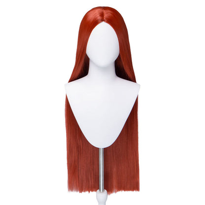 【Ready For Ship】DokiDoki Movie Cosplay Wig Long Straight Brown Hair