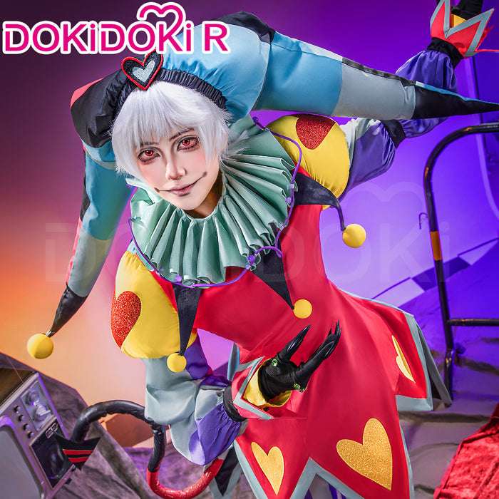 【Ready For Ship】【Size S-2XL】DokiDoki-R Anime Cosplay Bule Red Costume With Hat