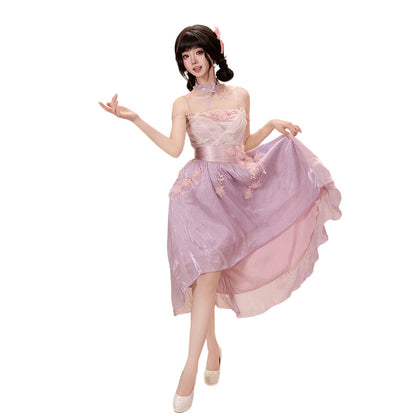 【Ready For Ship】【Size S-3XL】DokiDoki-N Game Love And Deepspace Cosplay MC Costume Tidewoven Petals