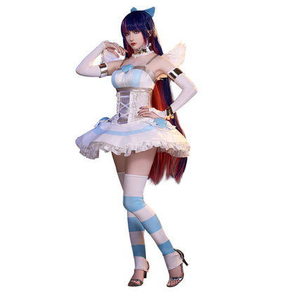 【Ready For Ship】【Size S-3XL】【Last Batch】DokiDoki-SR Anime Cosplay Pink / Blue Costume