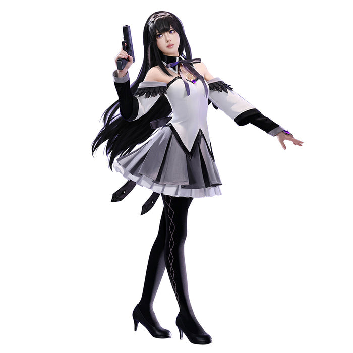 【Ready For Ship】【Size S-XL】DokiDoki-SR Anime Cosplay Costume Grey Battle Dress Movie Version Halloween