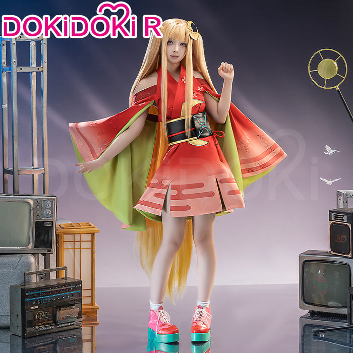 【 Ready For Ship】【Size XS-2XL】DokiDoki-R Anime Cosmic Princess Kaguya! Cosplay Kaguya Costume / Back Accessory