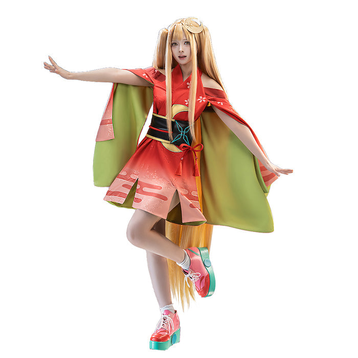 【 Ready For Ship】【Size XS-2XL】DokiDoki-R Anime Cosmic Princess Kaguya! Cosplay Kaguya Costume / Back Accessory