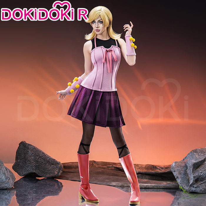 【Ready For Ship】【Size XS-2XL】DokiDoki-R Anime Season 7 Cosplay Pink Uniform Costume SBR Halloween