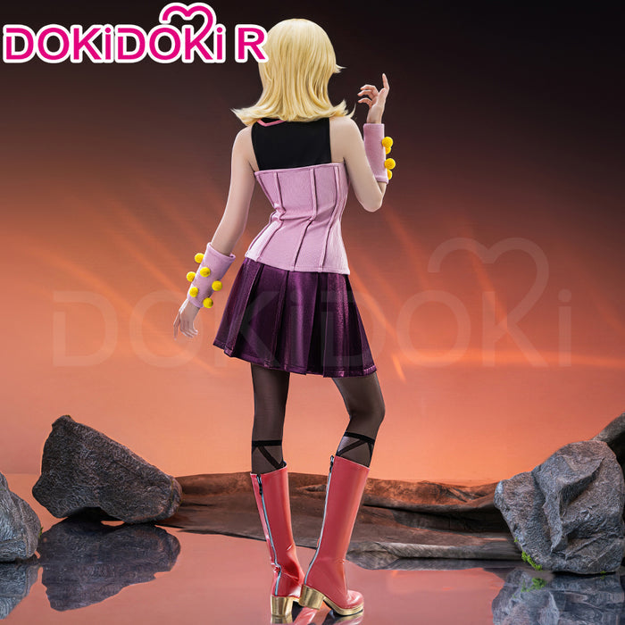 【Ready For Ship】【Size XS-2XL】DokiDoki-R Anime Season 7 Cosplay Pink Uniform Costume SBR Halloween