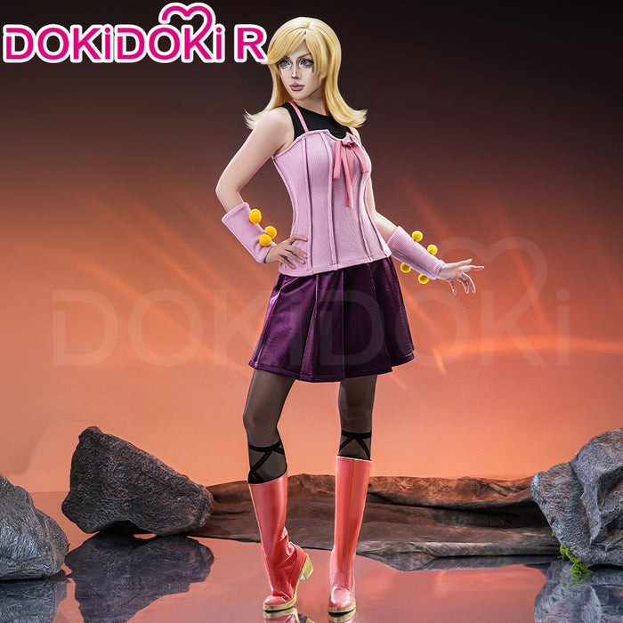 【Ready For Ship】【Size XS-2XL】DokiDoki-R Anime Season 7 Cosplay Pink Uniform Costume SBR Halloween