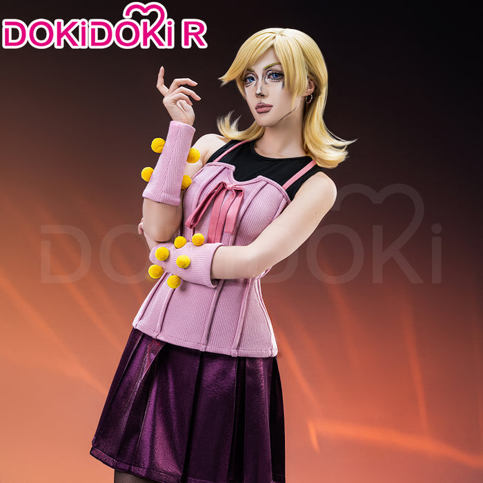 【Ready For Ship】【Size XS-2XL】DokiDoki-R Anime Season 7 Cosplay Pink Uniform Costume SBR Halloween