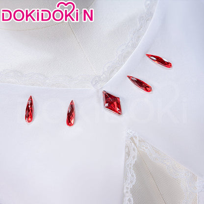 【 Ready For Ship】【Size XS-3XL】DokiDoki-N Anime Cosplay Ultimate Costume Pink White Purple Trailing Dress