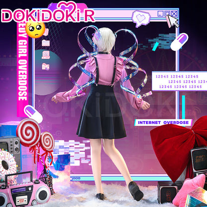 【Ready For Ship】【Size XS-3XL】DokiDoki-R Game NEEDY GIRL OVERDOSE Cosplay KAngel Cospaly Costume Daily
