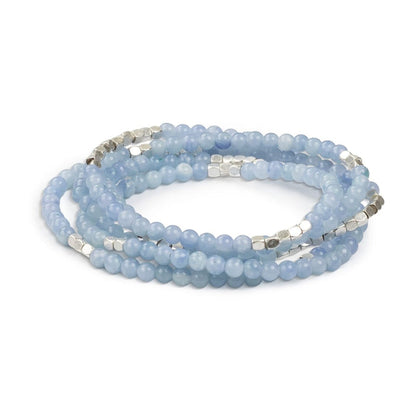 Scout Curated Wears Stone Wrap - Blue Lace Agate Scout Curated Wears Stone Wrap - Blue Lace Agate Bracelet