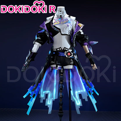 【Size S-2XL】 DokiDoki-R Honkai: Star Rail Cosplay Silver Wolf SP Costume Planarcadia