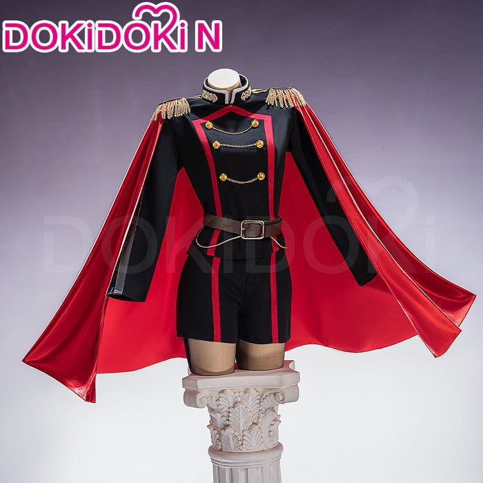 【Size S-2XL】DokiDoki-N Manga Anime Mato Seihei no Slave Cosplay Ren Yamashiro Costume With Cape