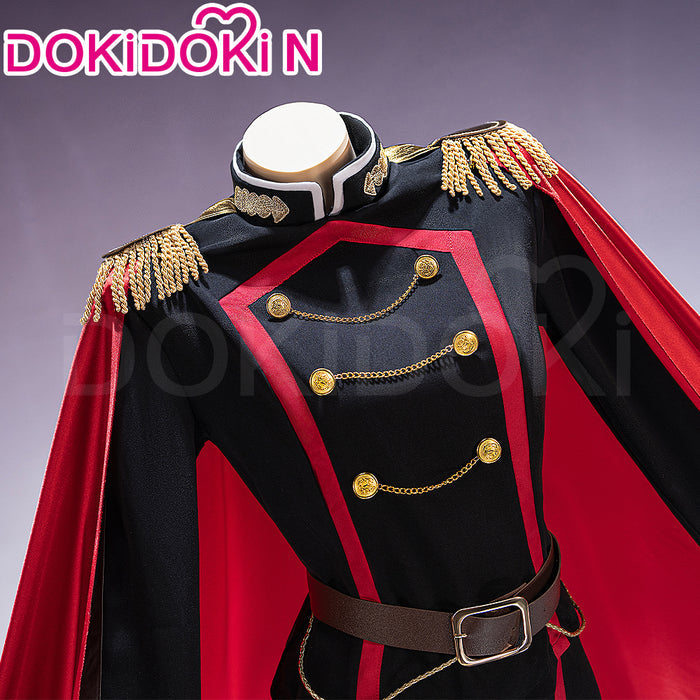 【Size S-2XL】DokiDoki-N Manga Anime Mato Seihei no Slave Cosplay Ren Yamashiro Costume With Cape