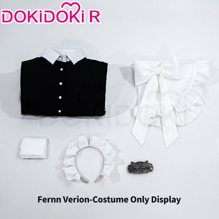 【Size S-2XL】DokiDoki-R Anime Cosplay Costume Maid Dress