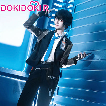 【Size S-2XL】DokiDoki-R Game Ananta Cosplay Captain Costume Suit