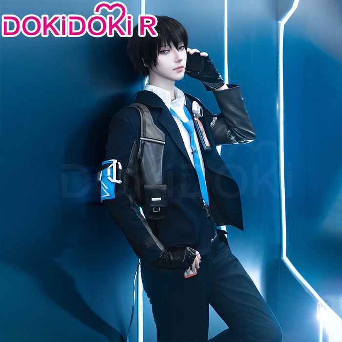 【Size S-2XL】DokiDoki-R Game Ananta Cosplay Captain Costume Suit