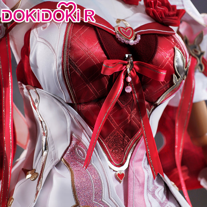 【Size S-2XL】DokiDoki-R Game Honkai Impact 3rd Cosplay Elysia Costume Messenger of Love