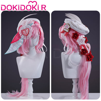 【Size S-2XL】DokiDoki-R Game Honkai Impact 3rd Cosplay Elysia Costume Messenger of Love