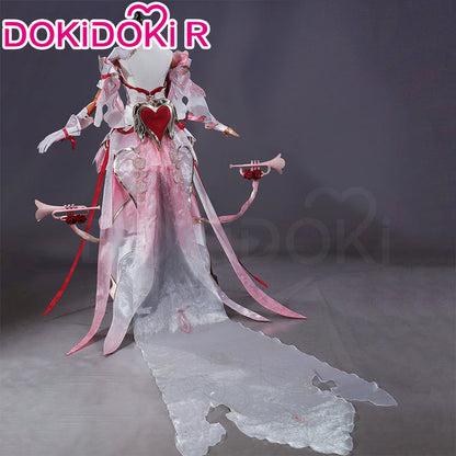 【Size S-2XL】DokiDoki-R Game Honkai Impact 3rd Cosplay Elysia Costume Messenger of Love