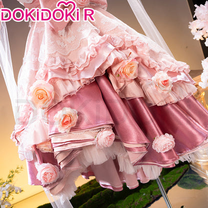 【Size S-2XL】DokiDoki-R Manga Who Made Me A Princes Cosplay Siya Costume Athanasia de Alger Obelia