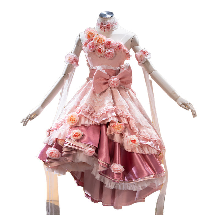 【Size S-2XL】DokiDoki-R Manga Who Made Me A Princes Cosplay Siya Costume Athanasia de Alger Obelia