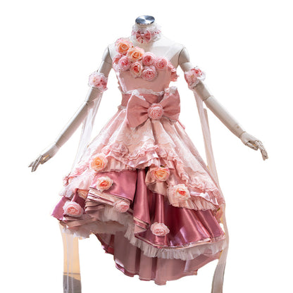【Size S-2XL】DokiDoki-R Manga Who Made Me A Princes Cosplay Siya Costume Athanasia de Alger Obelia