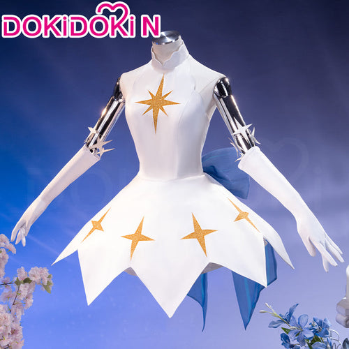 【Size S-3XL】DokiDoki-N Anime Cosplay Ballet Costume White Star Dress