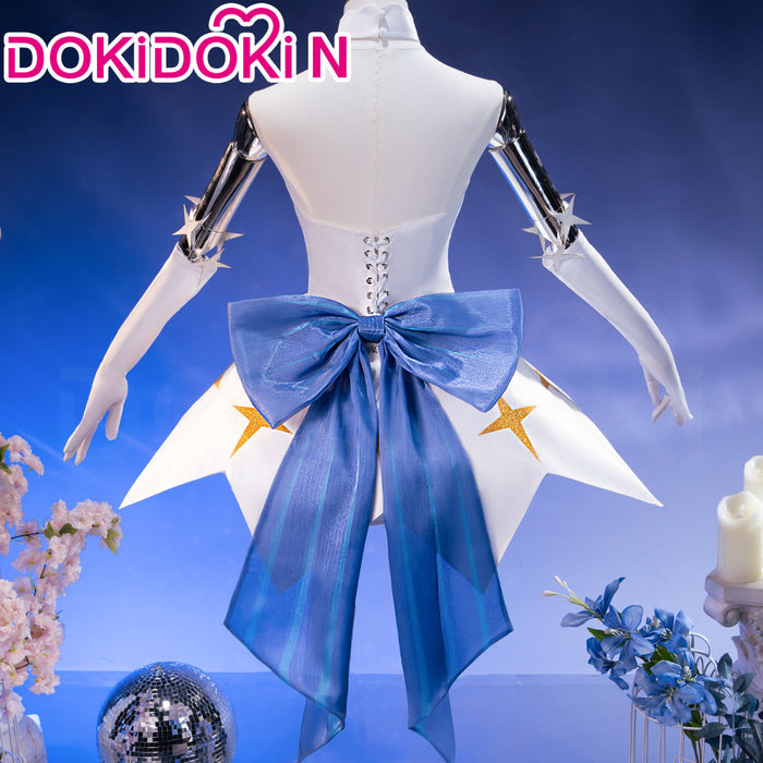 【Size S-3XL】DokiDoki-N Anime Cosplay Ballet Costume White Star Dress