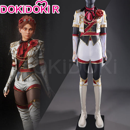 【Size S-3XL】DokiDoki-R Game Clair Obscur: Expedition 33 Cosplay Maelle Costume Flower Suit