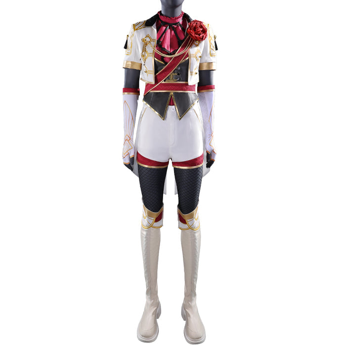【Size S-3XL】DokiDoki-R Game Clair Obscur: Expedition 33 Cosplay Maelle Costume Flower Suit