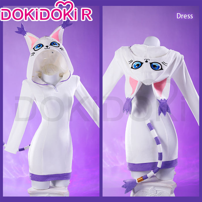 【Size S-3XL】DokiDoki-R Game Cosplay Costume Doujin Hoodie Jumpsuit BodySuit