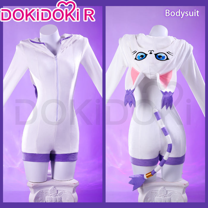 【Size S-3XL】DokiDoki-R Game Cosplay Costume Doujin Hoodie Jumpsuit BodySuit