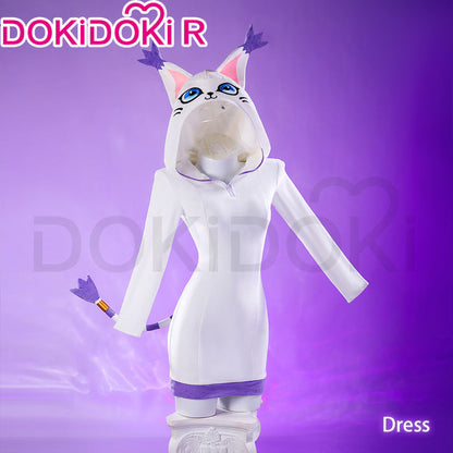 【Size S-3XL】DokiDoki-R Game Cosplay Costume Doujin Hoodie Jumpsuit BodySuit