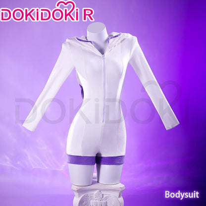 【Size S-3XL】DokiDoki-R Game Cosplay Costume Doujin Hoodie Jumpsuit BodySuit